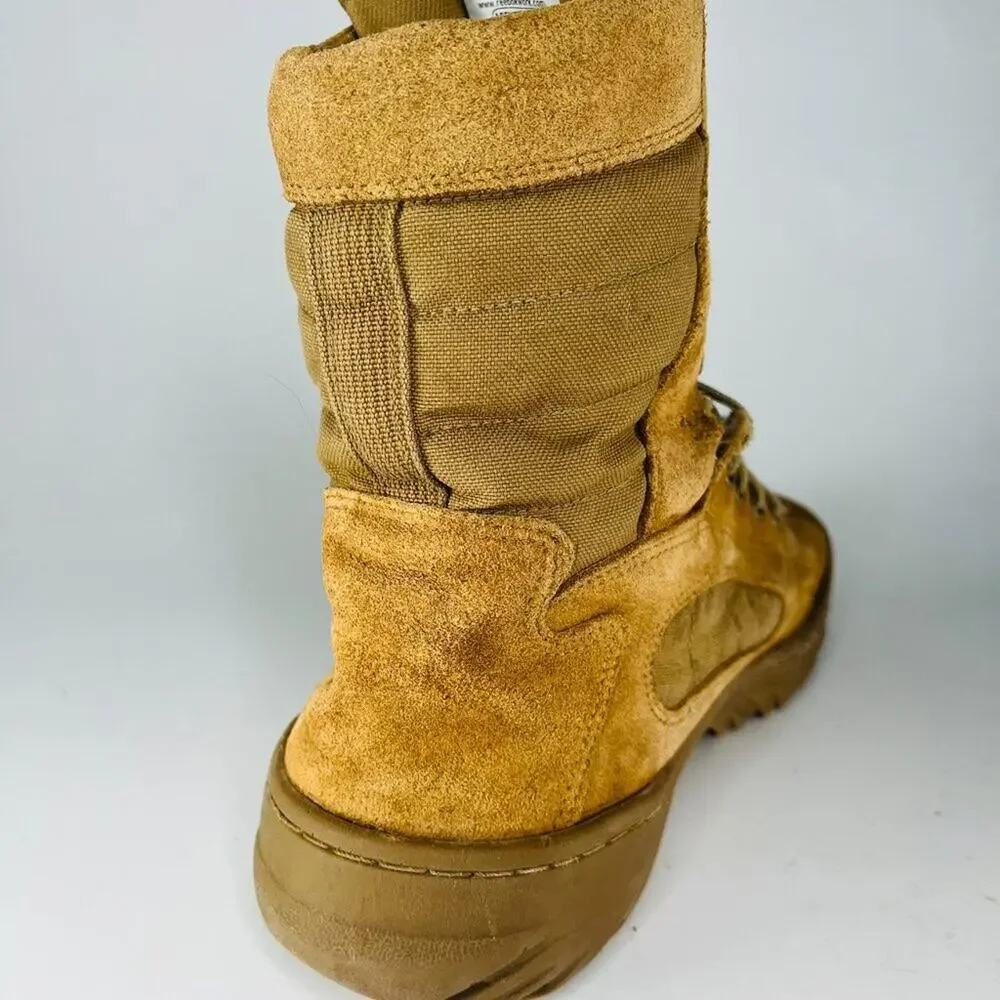 Reebok CM8992 Fusion MAX Leather Tactical Military Boots Tan Coyote Men 14